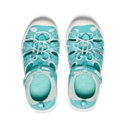 Keen Little Kids' Moxie Sandal | Waterfall/Blue Glass -Step Style Shop dc3327b9d1ee861934c0a37307e0336fb24bdb3a