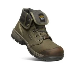 Keen Men's Roswell Mid (Carbon-Fiber Toe) | Military Olive/Black Olive -Step Style Shop dda2d1106f304c681a14329a7ef279c96505cf21