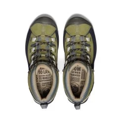 Keen Men's Targhee II Waterproof Hiking Boot X AtelierBluebottle | Sky Captain/Olive Drab -Step Style Shop de14ae77070fa07914100bdd8cbf671ccf8582c2