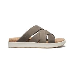 Keen Women's Elle Mixed Slide | Brindle/Birch