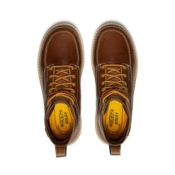 Keen Men's San Jose 6" Waterproof Boot (Soft Toe) | Tortoise Shell/Star White -Step Style Shop e0e15d988fce3e24561072d46a8f9528451b51c2