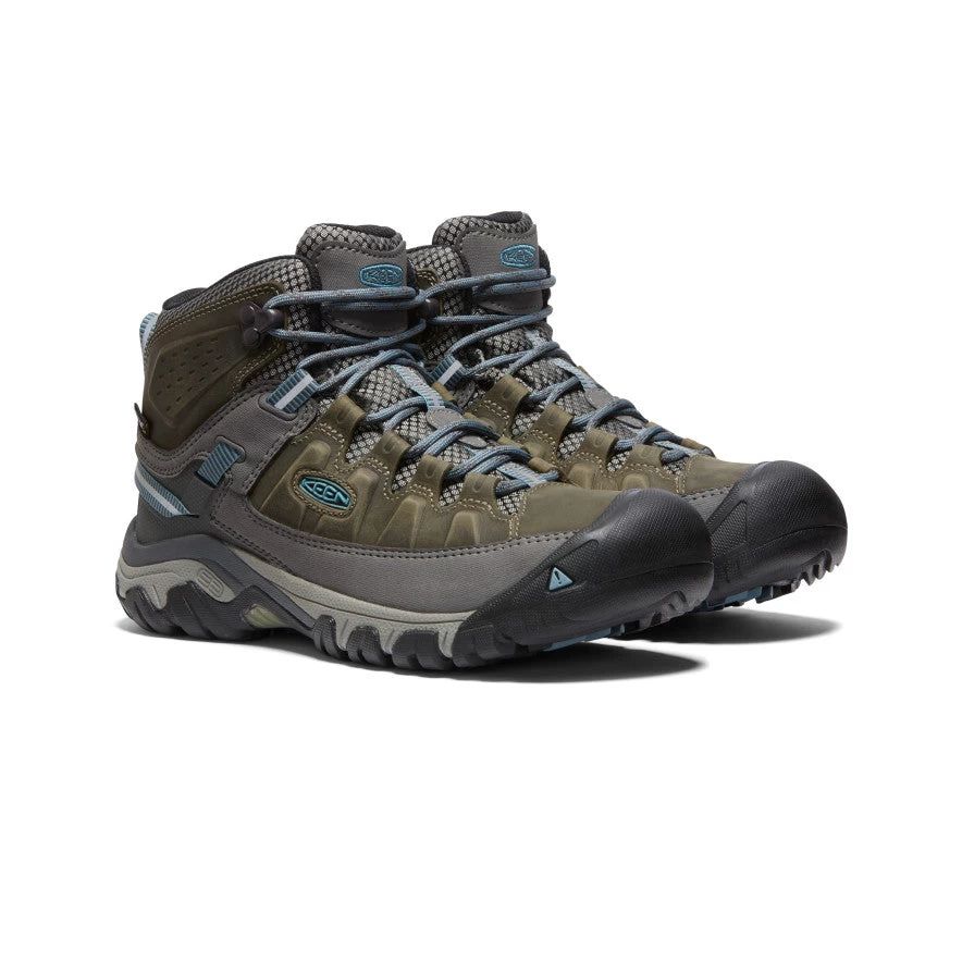 Keen Women's Targhee III Waterproof Mid | Magnet/Atlantic Blue 4 Keen Women's Targhee III Waterproof Mid | Magnet/Atlantic Blue - Image 2