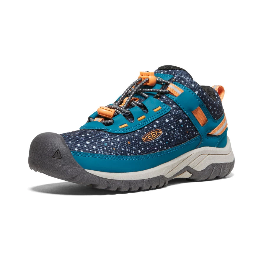 Keen Big Kids' Targhee Sport Vent Shoe | Deep Lagoon/Tangerine 5 Keen Big Kids' Targhee Sport Vent Shoe | Deep Lagoon/Tangerine - Image 3