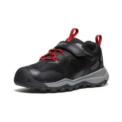 Keen Little Kids' Wanduro Waterproof Shoe | Black/Ribbon Red -Step Style Shop e8042e538d8c98417034e8ac8fe140aaef848eb4