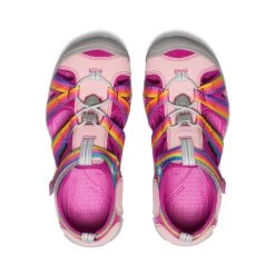 Keen Big Kids' Seacamp II CNX | Rainbow/Festival Fuchsia -Step Style Shop ea76f2263824a61b41b01969dc0f973fb306a852
