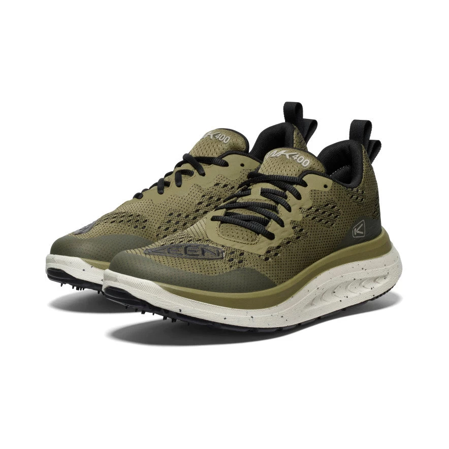 Keen Men's WK400 Walking Shoe | Martini Olive/Black 4 Keen Men's WK400 Walking Shoe | Martini Olive/Black - Image 2