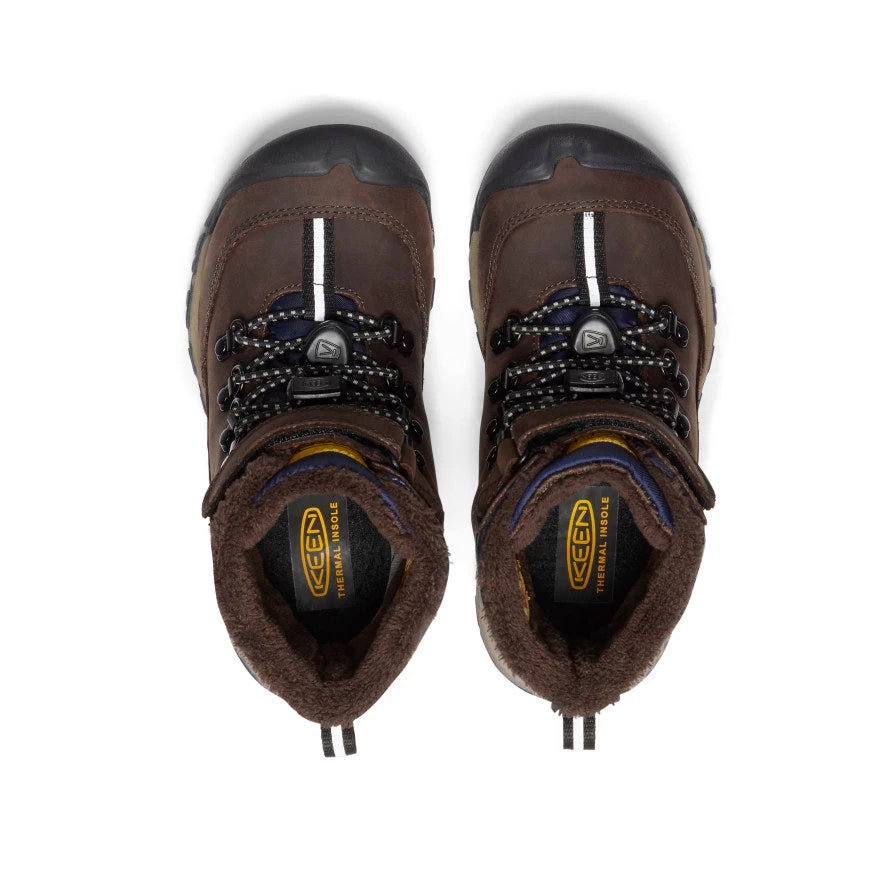 Keen Little Kids' Kanibou Waterproof Winter Boot | Java/Naval Academy 6 Keen Little Kids' Kanibou Waterproof Winter Boot | Java/Naval Academy - Image 4