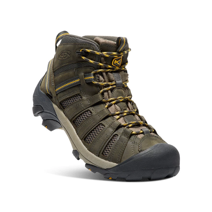 Keen Men's Voyageur Mid | Raven/Tawny Olive 5 Keen Men's Voyageur Mid | Raven/Tawny Olive - Image 3