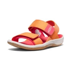 Keen Little Kids' Elle Backstrap | Tangerine/Cayenne -Step Style Shop f99ad2d5dc2618ab6b14929abb046193afb7352c