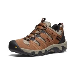 Keen Men's Headout Waterproof Hiking Shoe | Bison/Fossil Orange -Step Style Shop faa0ff81fcc3e4142cfc12a46f8708e48bfa9a39