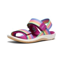 Keen Big Kids' Elle Backstrap | Rainbow/Festival Fuchsia -Step Style Shop fcb2b4ad014eb7760a5ab95b5f186bdfcf9dd4b8